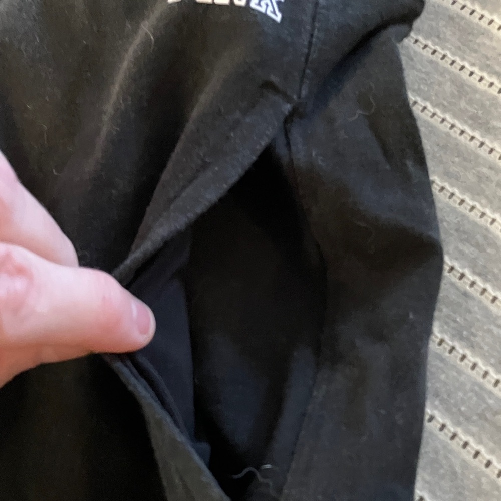 PINK Victoria's Secret Black Fleece Joggers - Picture 3 of 8